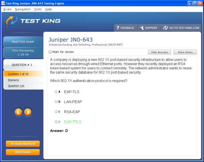 JN0-664 Latest Exam Practice